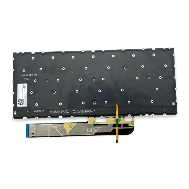 Alt view image 3 of 4 - Laptop Keyboard Compatible for Lenovo Yoga 6 13ALC7 ABR8 Backlit Gray