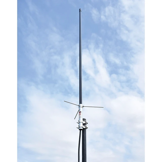 Alt view image 2 of 4 - Tram 200-Watt Pretuned 400 MHz to 495 MHz UHF Fiberglass Base Antenna with 50-Ohm UHF SO-239 Connector, 39 in. Tall (Black)