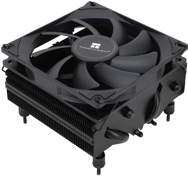 Main image of Thermalright-TR AXP90-X53 Black Low Profile ITX CPU Cooler, TL-9015B Slim PWM Fan, AGHP Technology, Computer Low Heatpiper Cooler 53mm Height,for AMD AM4 AM5/Intel 1150/1151/1155/1200