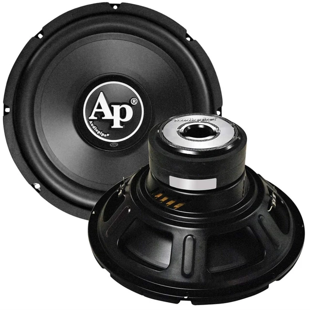 Main image of AUDIOPIPE TS-PP2-10-D4 Subwoofer 10-inch Woofer 4 Ohm DVC 250 Watts RMS 800 Watt Max Voice Coil 2 4-Layers Kapton