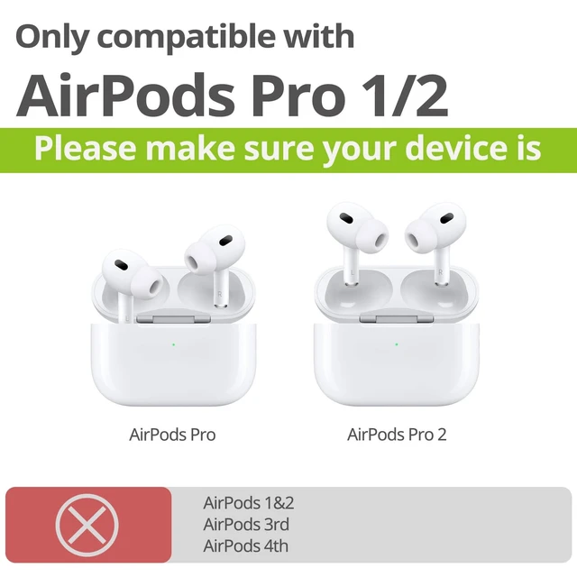 Alt view image 3 of 5 - Carveit Solid Wood Case for AirPods Pro 2, American Flag, Black