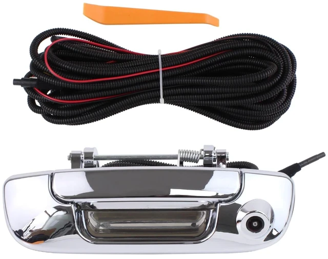 Main image of MOTOKU Chrome Tailgate Handle with Backup Camera Assembly