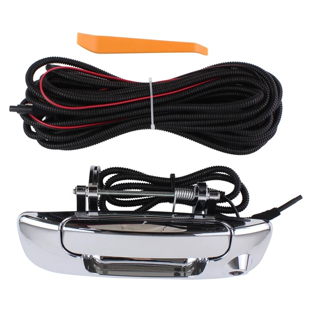 Alt view image 2 of 5 - MOTOKU Chrome Tailgate Handle with Backup Camera Assembly