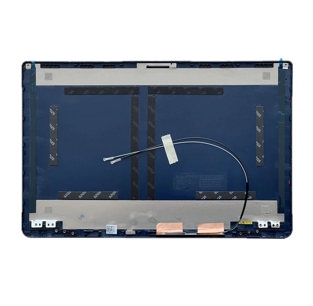 Alt view image 2 of 5 - New Replacement Laptop LCD Back Cover Rear Top Case Lid with Hinges and Front Bezel Frame for Lenovo ideapad 3-15ITL6 3-15ADA6 3-15ALC6 15IAU7 15ABA7 5CB1B60415 5B30S18993 5H50S29057 (Blue)