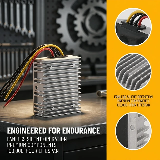 Alt view image 2 of 5 - DC 12V to 36V 10A 360W Boost Converter Step-up Transformer for Car Truck RV