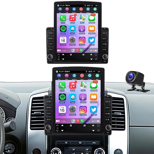 Main image of 2G+64G Double Din Car Radio for Nissan Frontier/Xterra 2009-2014 with Wireless CarPlay and Android Auto, 9.7" Touchscreen Android 14 Car Stereo Head Unit with Bluetooth GPS WiFi FM SWC Backup C