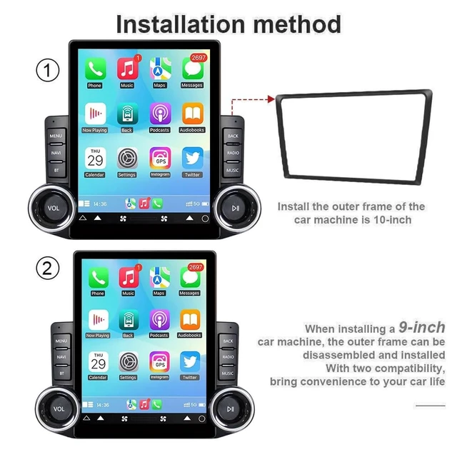 Alt view image 5 of 5 - 5G WiFi Car Radio for Chevy Impala 2014 2015 2018 2019 2020,4+64G 9.7 inch Android 15 Touch Screen Upgarde Stereo for Chevy Colorado 2015-2022 with Wireless Carplay Android Auto WiFi Back Up Ca