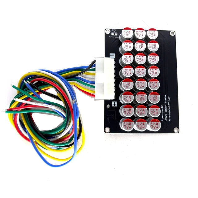 Alt view image 4 of 5 - 8S 5A Active Equalizer 6S 7S Lifepo4 Lipo Lto Lithium Balancer Battery Energy Transfer BMS Capacitor