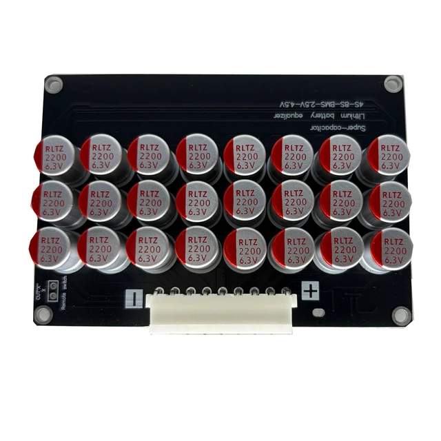 Alt view image 3 of 5 - 8S 5A Active Equalizer 6S 7S Lifepo4 Lipo Lto Lithium Balancer Battery Energy Transfer BMS Capacitor