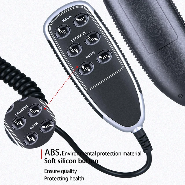 Alt view image 3 of 5 - SJUIF Replacement for La-Z-Boy 11850U-00 11850U-07 Recliner Hand Control