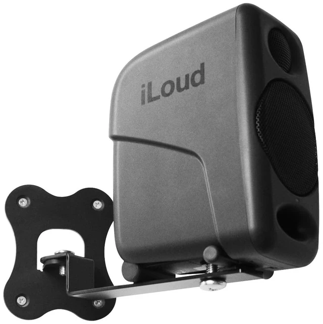 Alt view image 5 of 5 - YUYUEMI for Ik iloud Metal Speaker Mount Stand Wall Mount Bracket,Holder Base Floating Shelf Bluetooth Stand,Space Saving Speaker Wall Mount Shelf