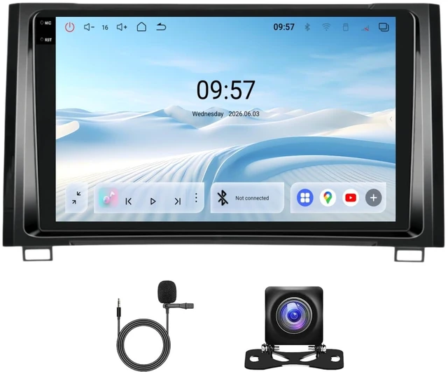 Main image of 6+128GB Android 15 Car Stereo Radio for Toyota Tundra 2014-2021