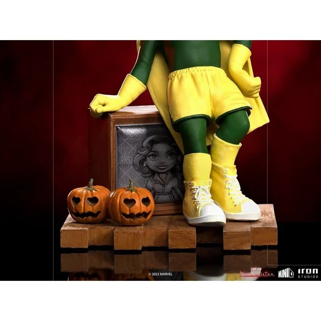 Alt view image 4 of 5 - Iron Studios - Minico Figurines: Wandavision (Vision - Halloween) Figure
