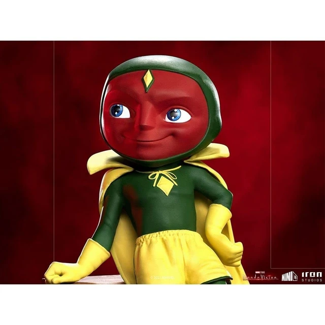 Alt view image 5 of 5 - Iron Studios - Minico Figurines: Wandavision (Vision - Halloween) Figure