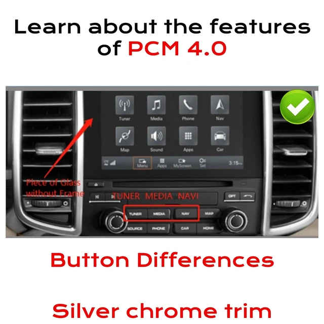 Alt view image 5 of 5 - Premium Wireless CarPlay & Android Auto Retrofit Kit for Cayenne, Macan, 911, 718, Boxster & Cayman with PCM 4.0 (2017-2018) OEM+ Integration Module