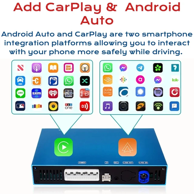 Alt view image 3 of 5 - Premium Wireless CarPlay & Android Auto Retrofit Kit for Cayenne, Macan, 911, 718, Boxster & Cayman with PCM 4.0 (2017-2018) OEM+ Integration Module