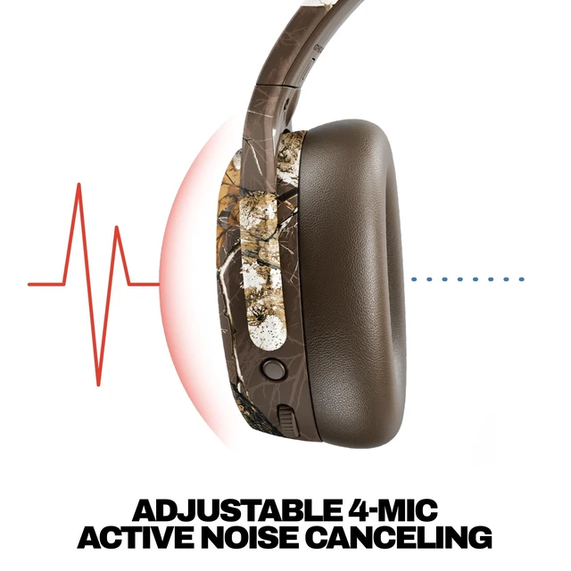 Alt view image 4 of 5 - Skullcandy Crusher ANC 2 Headphones - Realtree Edge Colors Espresso