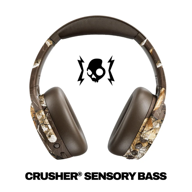 Alt view image 2 of 5 - Skullcandy Crusher ANC 2 Headphones - Realtree Edge Colors Espresso
