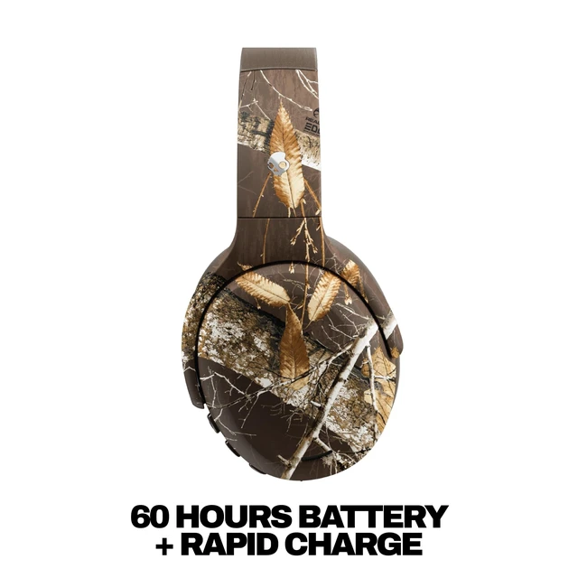 Alt view image 3 of 5 - Skullcandy Crusher ANC 2 Headphones - Realtree Edge Colors Espresso
