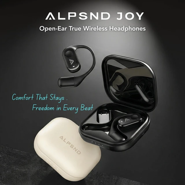 Alt view image 2 of 5 - Alpsnd Joy Open-Ear Headphones, Wireless Bluetooth 5.4 Earhook Earbuds