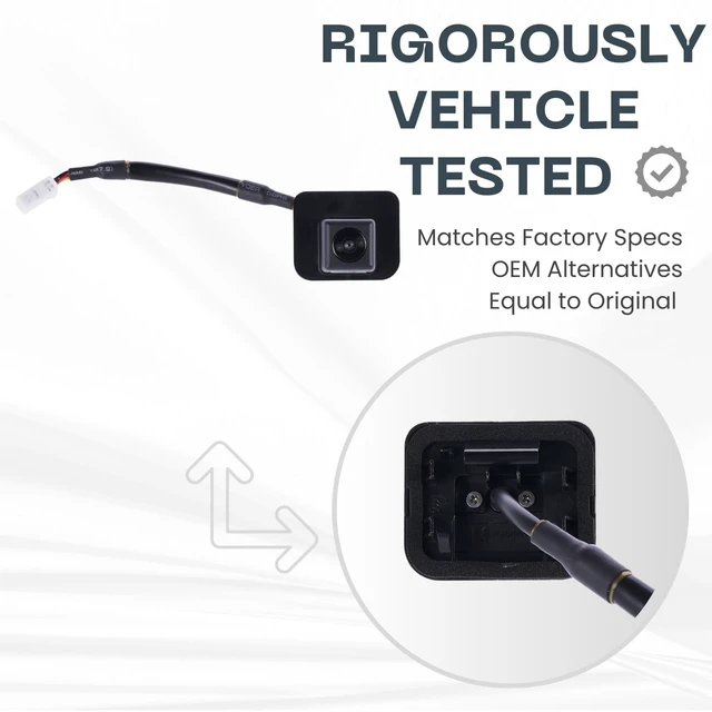 Alt view image 3 of 5 - Backup Camera Replaces for 2015 2018 2019 Subaru Legacy OE Part # 86267AL01A