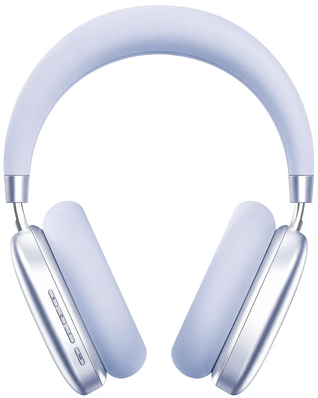 Alt view image 3 of 5 - Wentronic YG01 Wireless Over-Ear Headphones, Active Noise Cancelling, Up to 58H Battery Life, Bluetooth 5.3, Great for Travel & Office, USB-C Lossless Audio, Microphone for iPhone Android - Blu