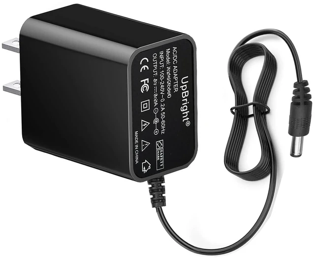 Main image of UpBright 12V AC/DC Adapter Compatible with Bayco NSR-9612 NSR-9612B NSR-9614 NSR-9614B NSR-9614XL NSR-9746B NSR-9746XL Nightstick Metal LED Flashlight NSR9600 NSR 9600 Power Supply Battery Charger PSU