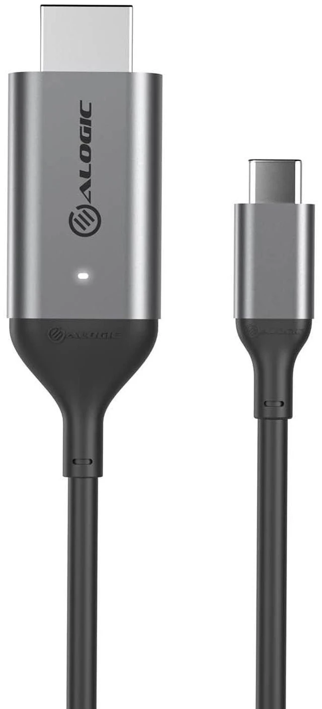Main image of ALOGIC USB-C to HDMI Cable, 6 ft, Supports 4K@60Hz, USB Type-C to HDMI Cable, Thunderbolt 3 Compatible, for MacBook, iPad Pro, Surface, XPS & USB-C Devices