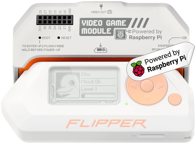 Main image of Video Game Module for Flipper Zero RP2040 Development Board with Video Output and 6-Axis Motion Sensor