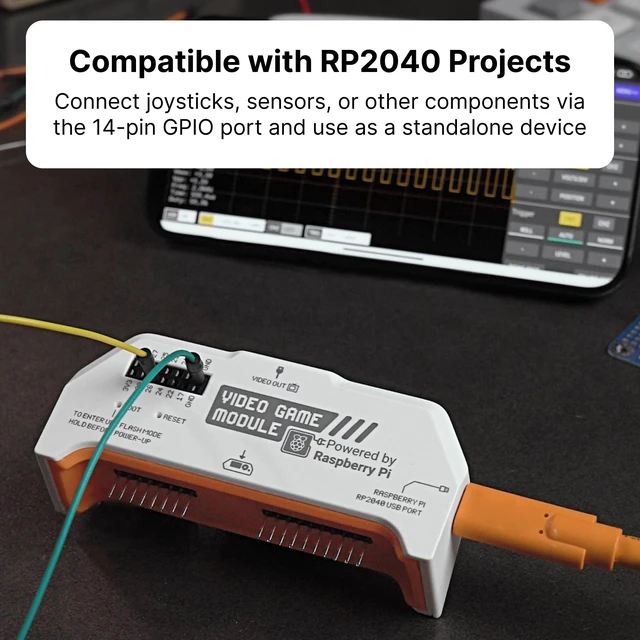 Alt view image 4 of 5 - Video Game Module for Flipper Zero RP2040 Development Board with Video Output and 6-Axis Motion Sensor