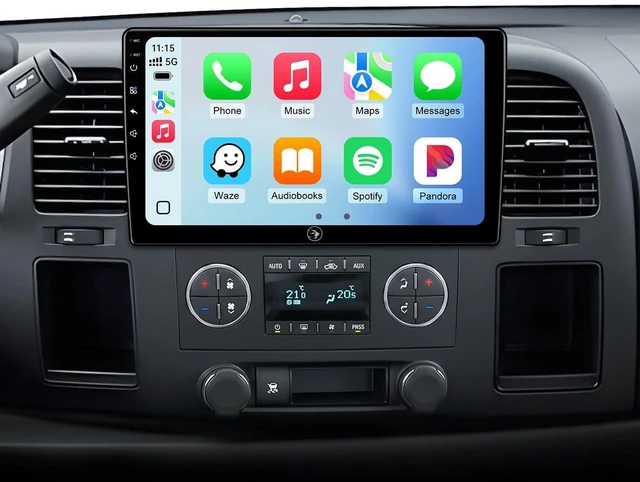 Main image of Car Radio for Chevy Silverado GMC Sierra Tahoe 07-14, CarPlay Android Auto