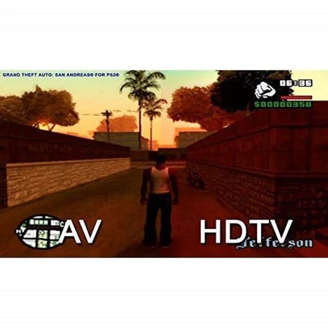 Alt view image 4 of 5 - Hyperkin HDTV Cable for PS1/PS2(Phat & Slim), Component Video Supported
