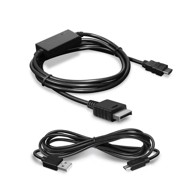 Alt view image 5 of 5 - Hyperkin HDTV Cable for PS1/PS2(Phat & Slim), Component Video Supported