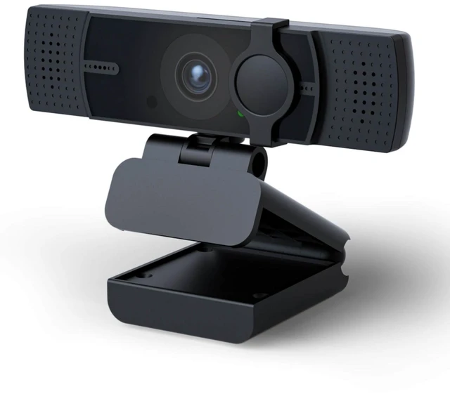 Main image of QijiaView 4K Webcam for PC & Laptop - Ultral HD 4K, AI Autofocus, Support DZoom and ePTZ, Built-in Noise-Canceling Mics and Slidable Privacy Cover for Business Meetings, Conferencing & Video Calls