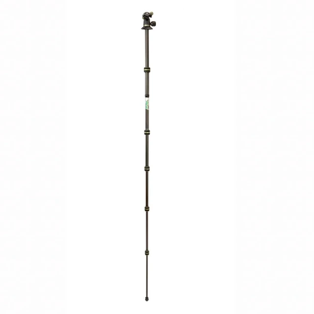 Alt view image 3 of 5 - 3 Legged Thing Punks Brian 2.0 Carbon Fibre Travel-Friendly Tripod - Compact & Adjustable Camera Tripod with Three Detachable Legs (Moss Green)