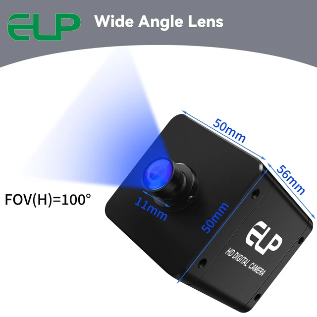 Alt view image 5 of 5 - ELP 4K 60fps USB3.0 HDMI Camera H.264 Wide Angle High Speed UVC Lightburn Cameras for Computer Low Illumination Simultaneous Output PC Webcam M12 100 Web_Camera for Windows Linux Mac TV Projector