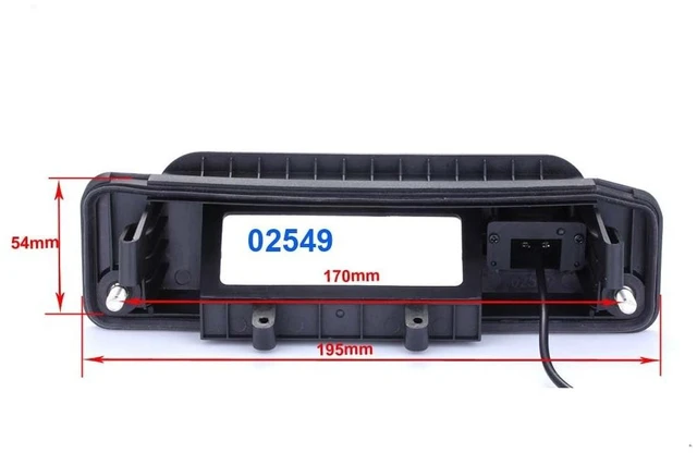 Alt view image 2 of 5 - Car Reversing System Parking Assistance -Waterproof Trunk Handle Reversing Camera, for Mercedes-Benz 15-17 C W205/CLA C200L C180L C260L/B200/GLA200/E300L/200L/260/200 Sports Version