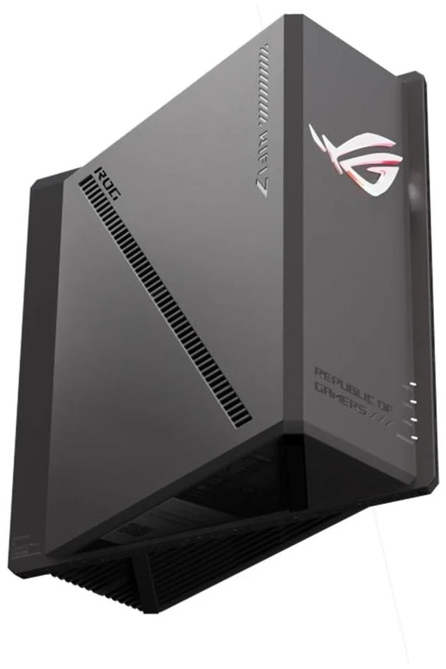 Alt view image 2 of 5 - ASUS Rog Strix Gs-Be18000 Wireless Router 2.5 Gigabit Ethernet, W129160043 (Router 2.5 Gigabit Ethernet Tri-Band (2.4 Ghz / 5 Ghz / 6 Ghz) Black)