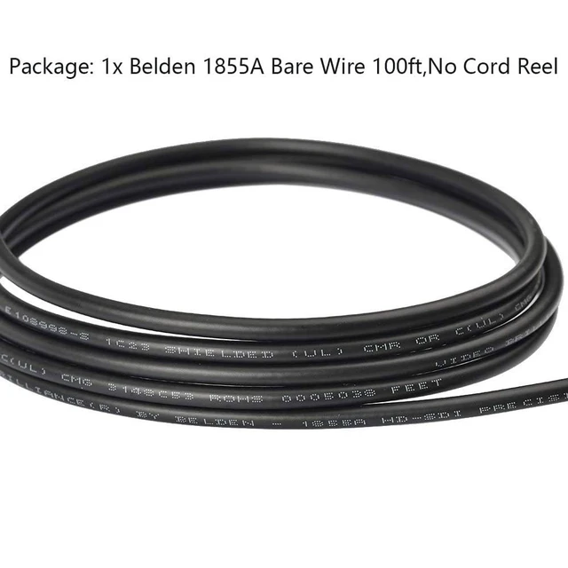 Alt view image 5 of 5 - Superbat Belden 1855A Thin and Flexible 75 Ohm Coaxial Cable 100ft Low Loss