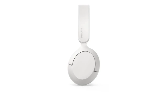 Alt view image 4 of 5 - Philips TAH6000 Wireless Over-Ear Bluetooth Headphones with Adaptive ANC, 80H Playtime (50H ANC), Dynamic Bass - White