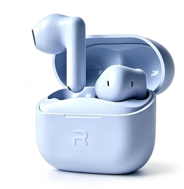 Main image of Blue Purple Long Battery Life Wireless Earbuds Budget for iPhone Android
