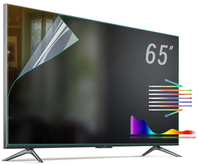 Main image of BU TV Screen Protectors for Standard Size 65 inch Anti Glare Film, Anti Blue Light, Anti-Scratch, TV Glare Stopper Film (65 Inch 1429)