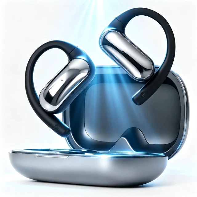 Main image of Open Ear Headphones Wireless Bluetooth 5.4, Over Ear Earbuds with Earhooks, Sports Wireless Earbuds,Lightweight Running Headphones for Workout, Cycling,Translation Earbuds,Black YYK-Q65-