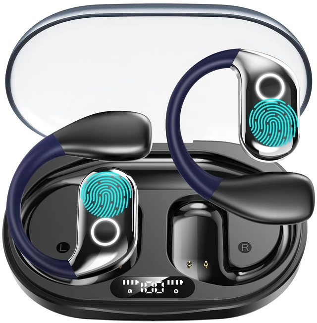 Main image of DTBG AI Language Translation Earbuds, 144-Language Translator Earbuds Real Time Compatible with iOS & Android, Bluetooth 5.3 Headphones Translating Device for Travel and Business, Black
