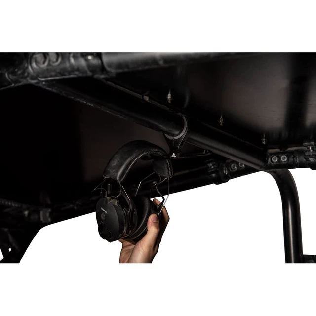 Alt view image 5 of 5 - TUSK UTV Dual Headset Hanger Universal Fit Roll Cage Mounted 1-3/4" - 2" Compatible with Polaris RZR/General/Ranger CAN-AM Mav/X3/Defender Honda Pioneer 1000/Talon Kawasaki Teryx 700/800/Teryx4 H2