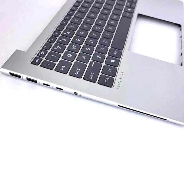 Alt view image 3 of 5 - Wuntenphy New Replacement for HP EliteBook 640 645 G11 Laptop Palmrest Upper Case Backlit Keyboard Assembly Part N97244-001 N97243-001 N97245-001 N97247-001