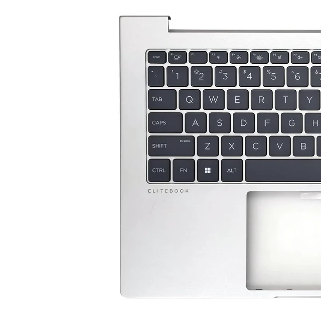 Alt view image 5 of 5 - Wuntenphy New Replacement for HP EliteBook 640 645 G11 Laptop Palmrest Upper Case Backlit Keyboard Assembly Part N97244-001 N97243-001 N97245-001 N97247-001