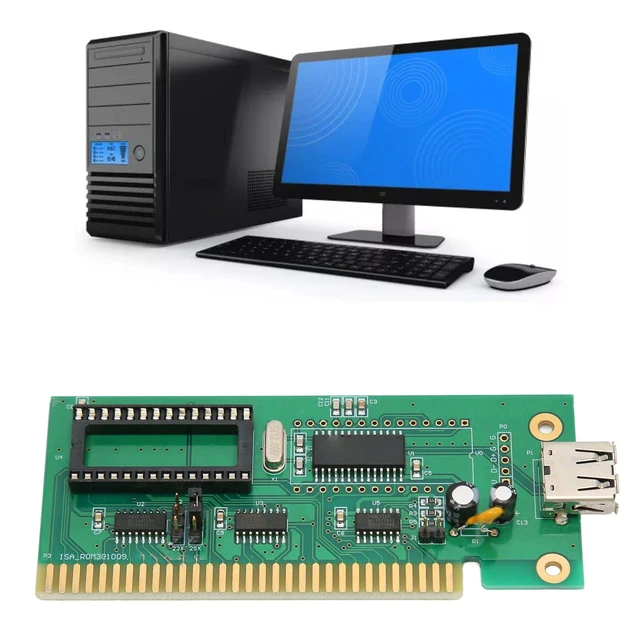 Alt view image 2 of 5 - Zunate ISA to USB Card Plug and Play, Widely Compatible, Easy to Use, Stable Performance, Supports DOS Versions, Hot Swappable, Data Exchange, Industrial Computer
