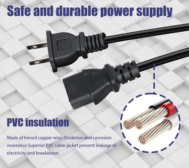 Alt view image 4 of 5 - 48V 2A 48W AC-DC Power Supply Adapter US Plug