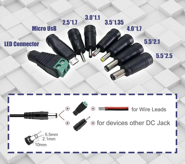 Alt view image 5 of 5 - 48V 2A 48W AC-DC Power Supply Adapter US Plug